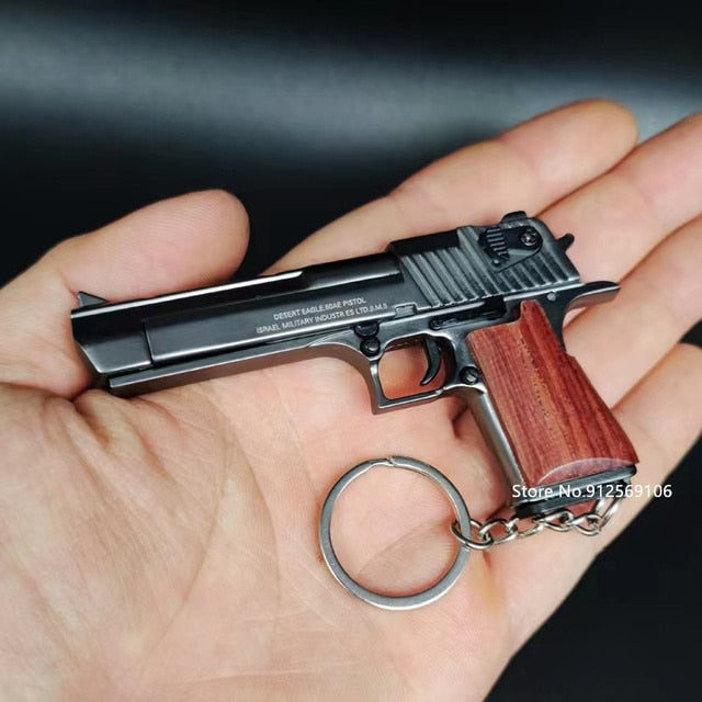 Pistol Toy Gun Miniature Model.