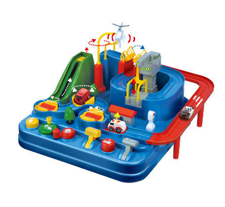 Manual Car Adventure Track Toys